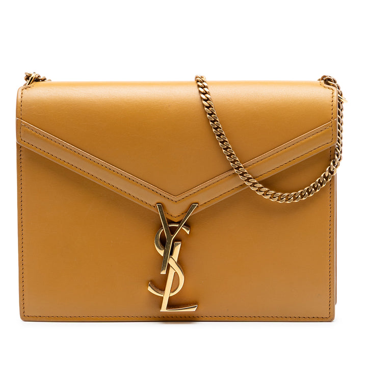 Saint Laurent Smooth Cuir de veau Monogram Cassandra Clasp Sac