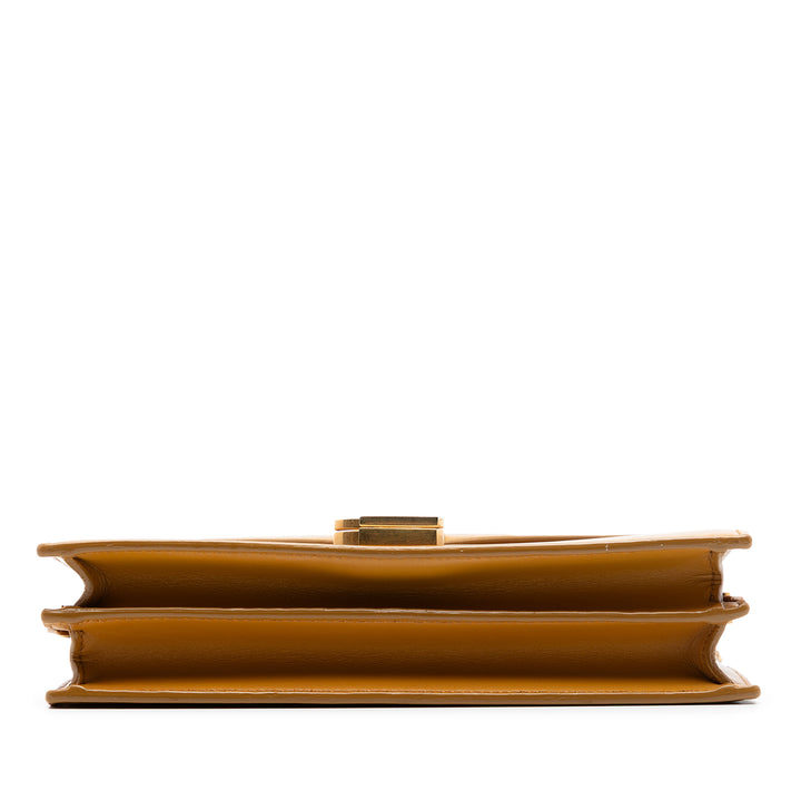 Saint Laurent Smooth Cuir de veau Monogram Cassandra Clasp Sac