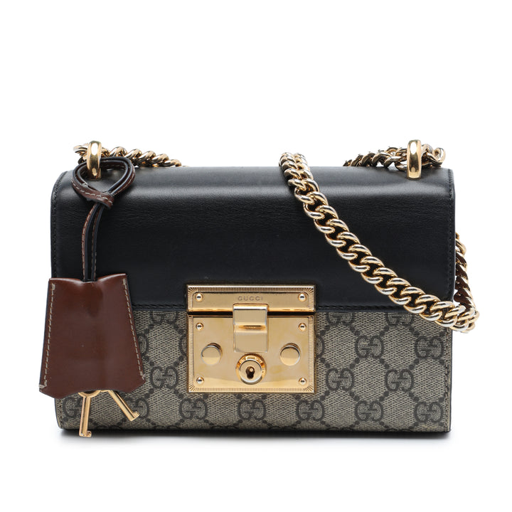 Padlock Sac Petit GG Supreme Noir