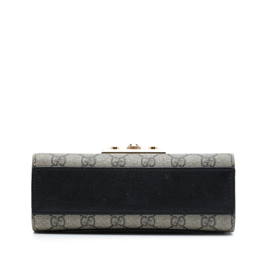 Padlock Sac Petit GG Supreme Noir