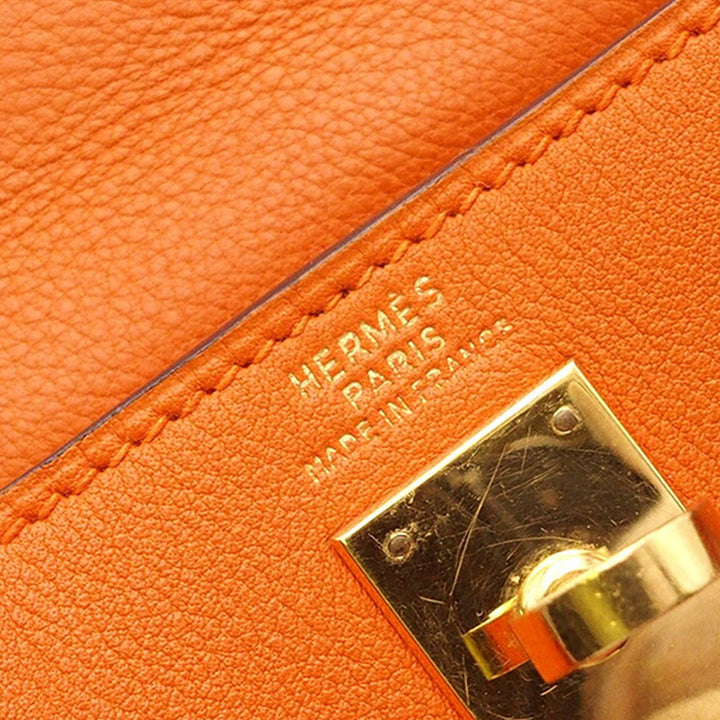 Hermès Mini Gulliver Kelly Retourne 20 Orange - GABY PARIS