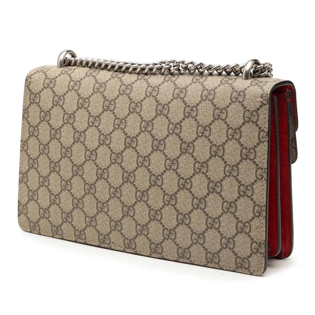 Gucci Sac porté épaule Dionysus GG Supreme Moyen Beige – vue 2 – GABY PARIS