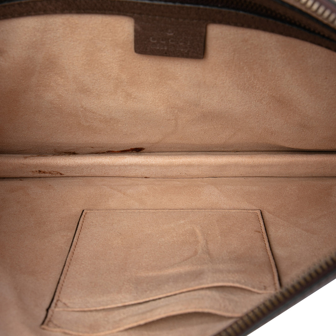 Web Ophidia Pochette GG Supreme Beige