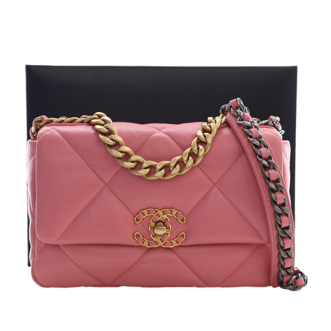 Chanel Medium Cuir d'agneau 19 à rabat