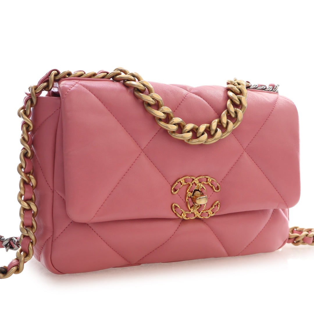 Chanel Medium Cuir d'agneau 19 à rabat