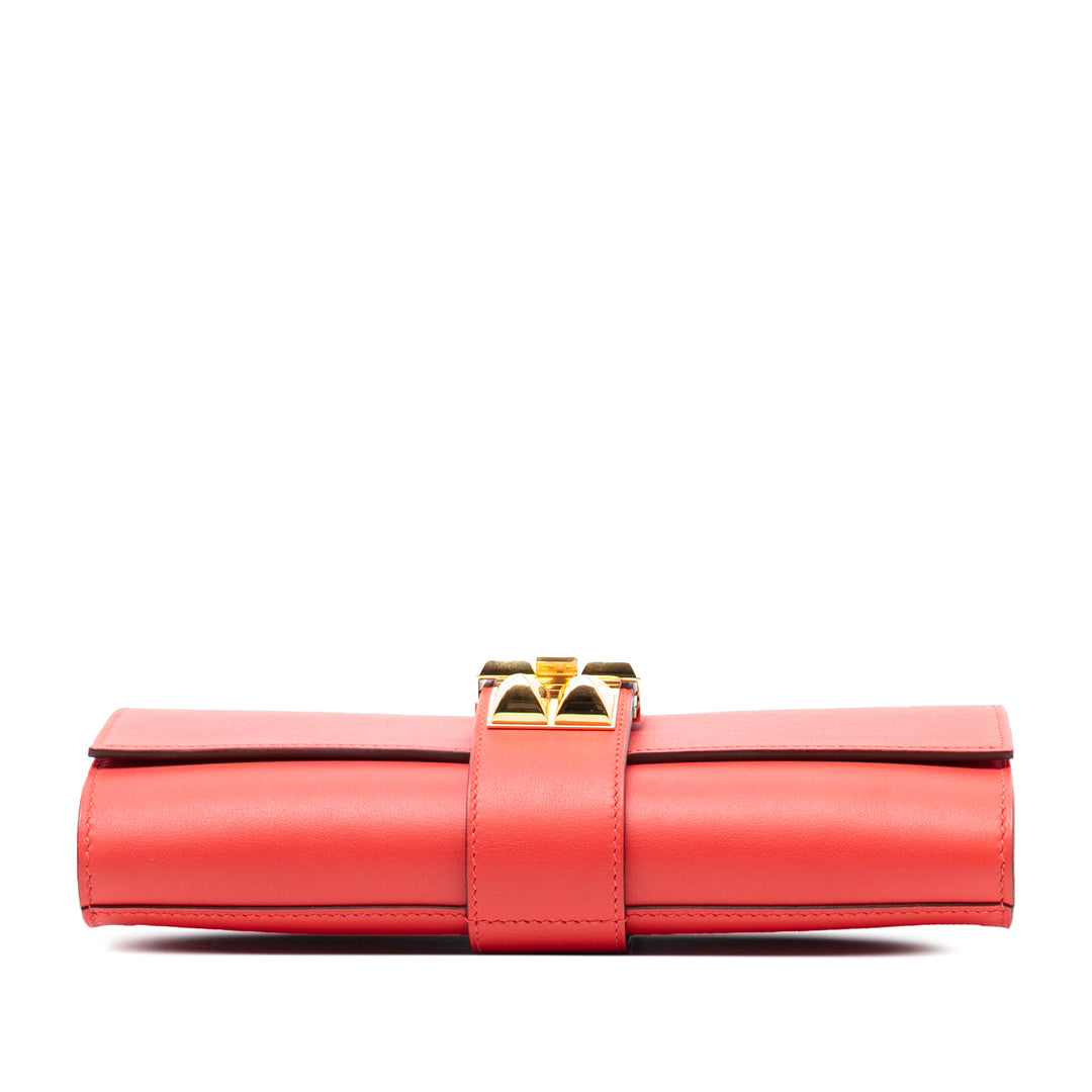 Hermès Tadelakt Medor Pochette 23