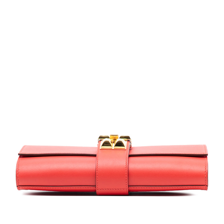 Hermès Tadelakt Medor Pochette 23