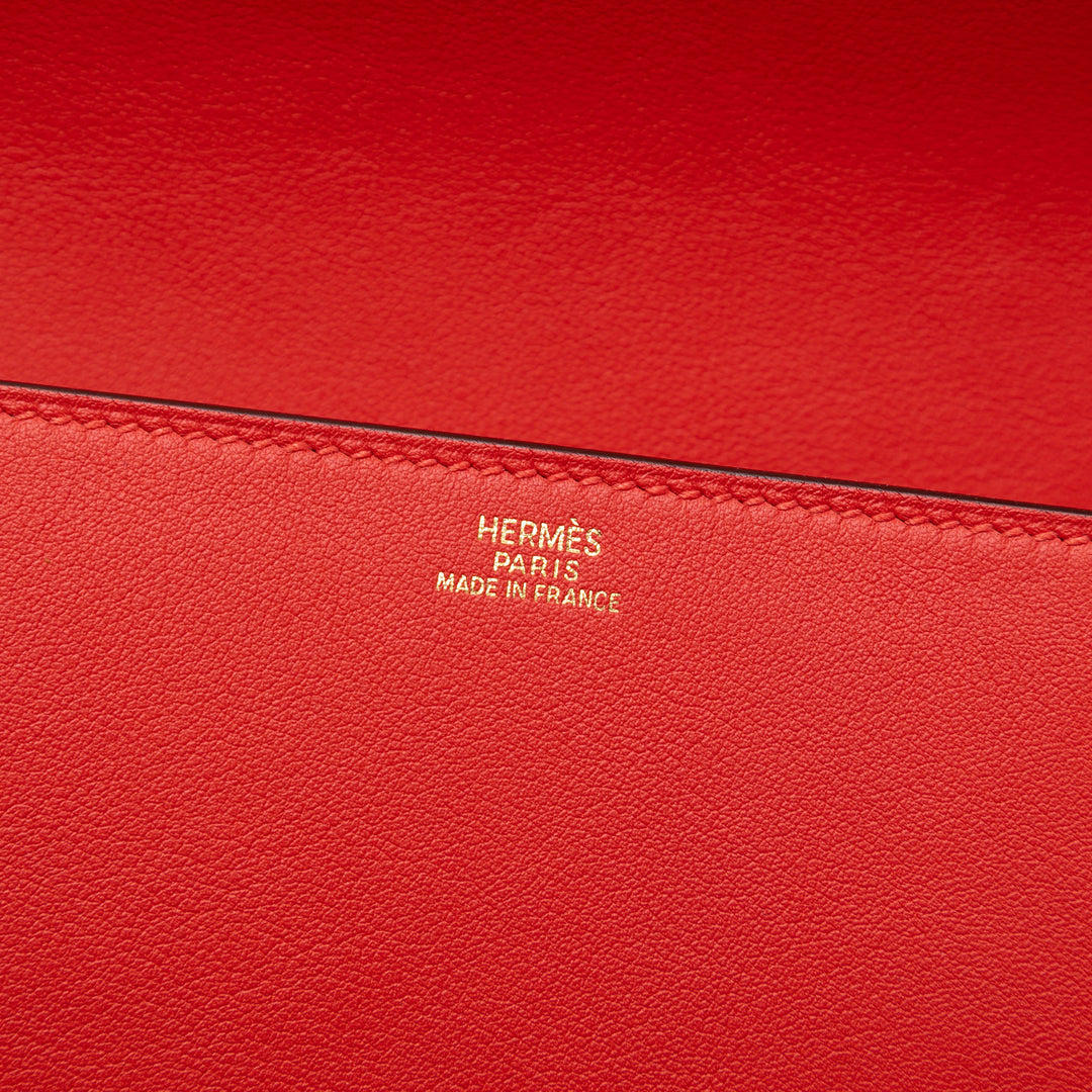 Hermès Tadelakt Medor Pochette 23