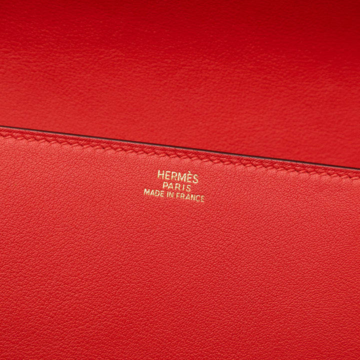 Hermès Tadelakt Medor Pochette 23