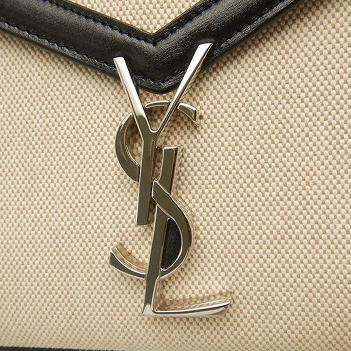 Saint Laurent Medium Toile Cassandra sac à anse supérieure