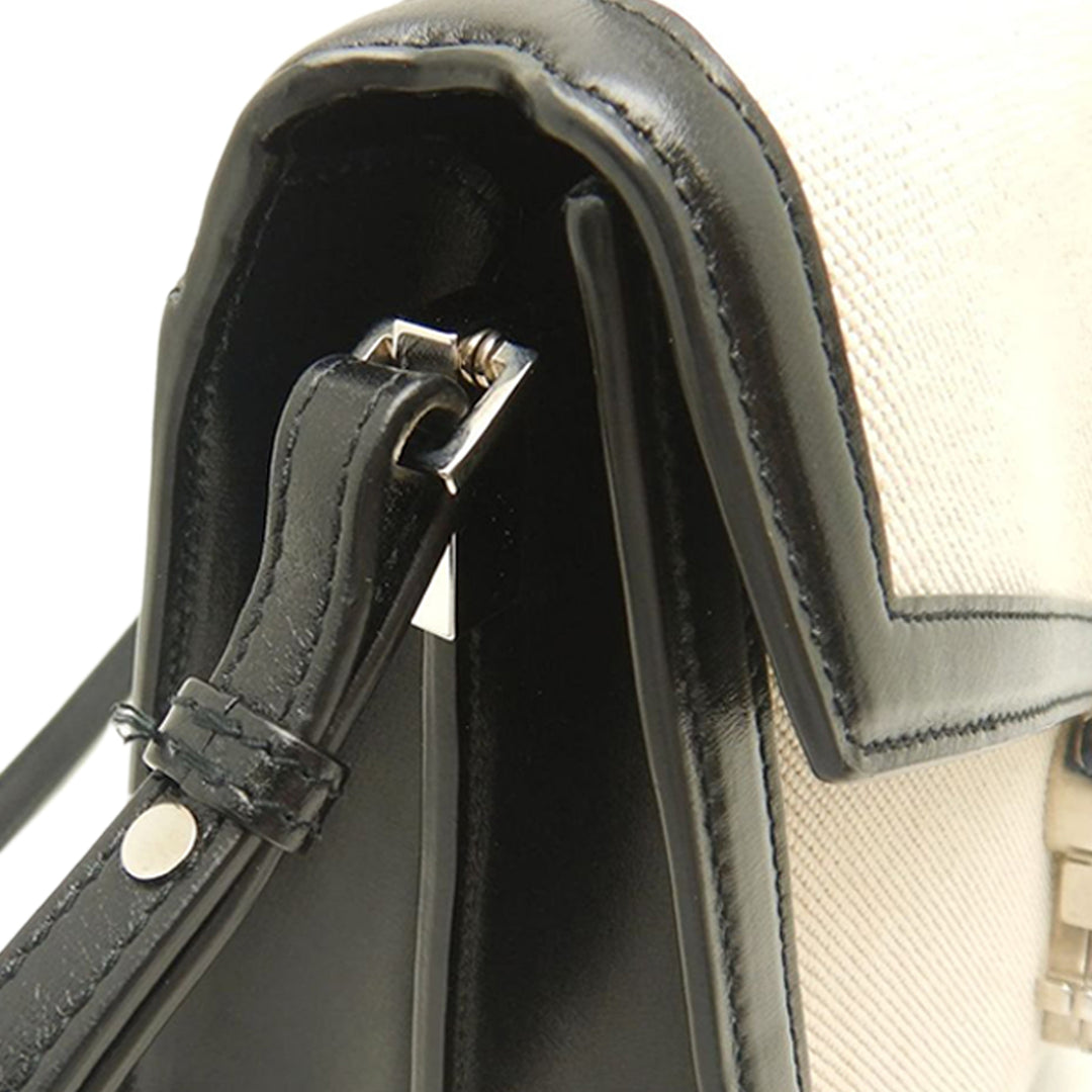 Saint Laurent Medium Toile Cassandra sac à anse supérieure