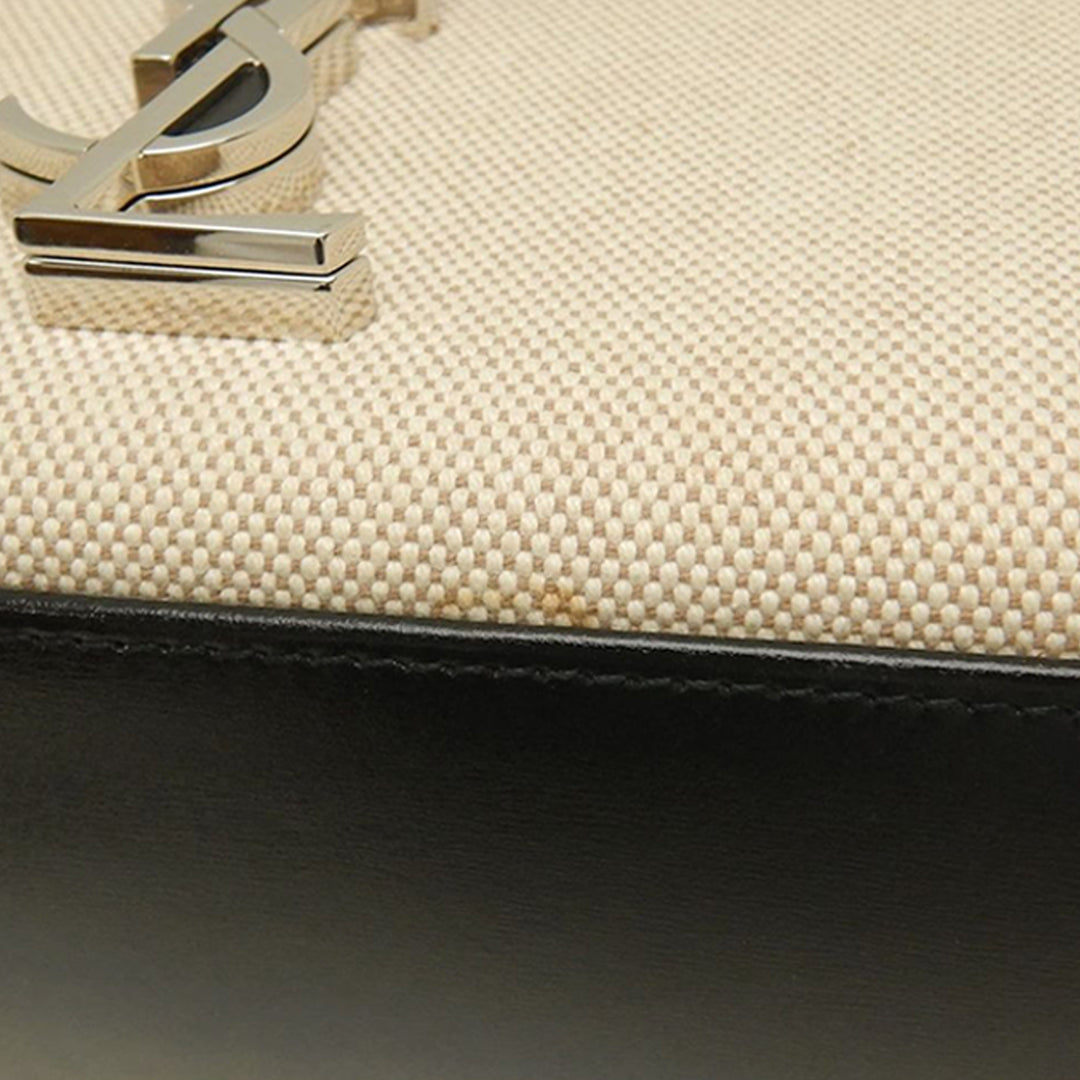 Saint Laurent Medium Toile Cassandra sac à anse supérieure