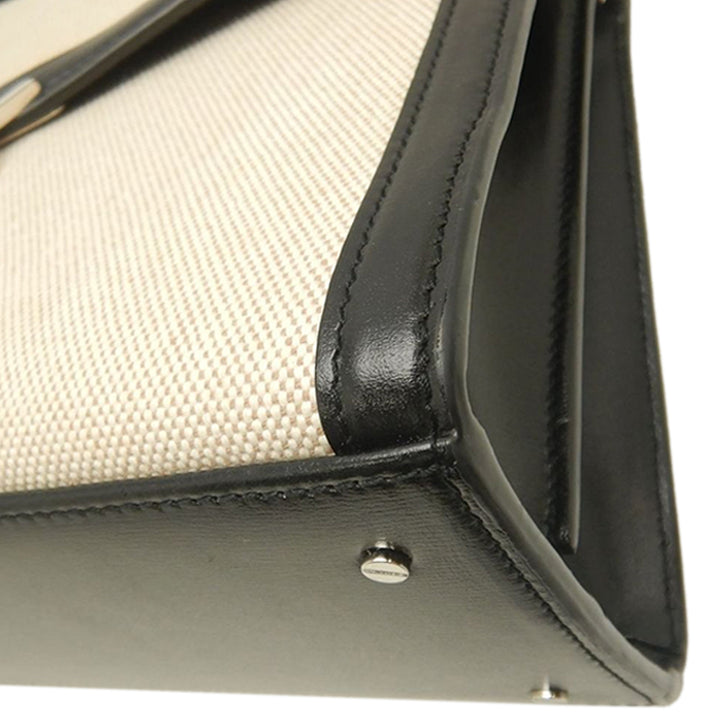 Saint Laurent Medium Toile Cassandra sac à anse supérieure