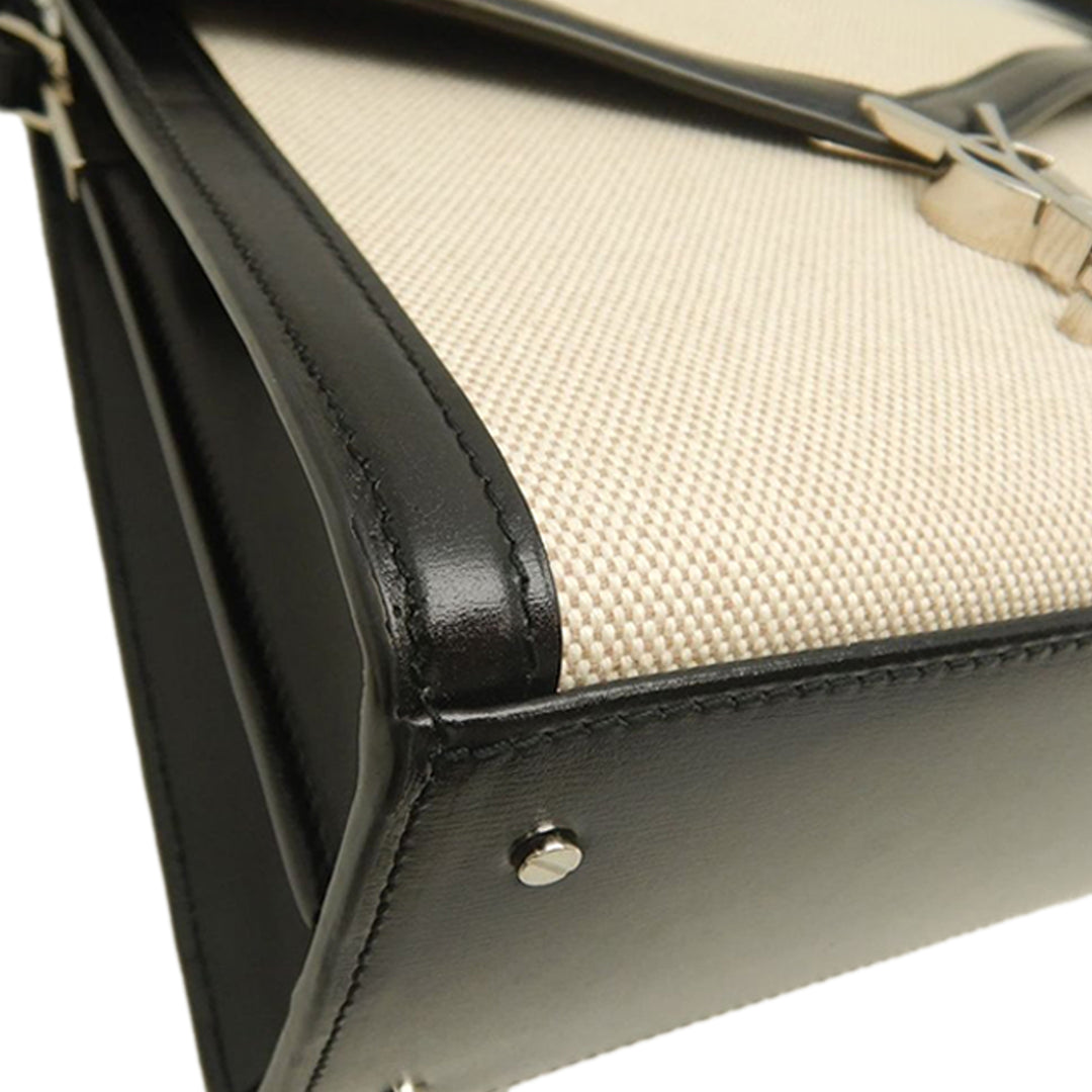 Saint Laurent Medium Toile Cassandra sac à anse supérieure
