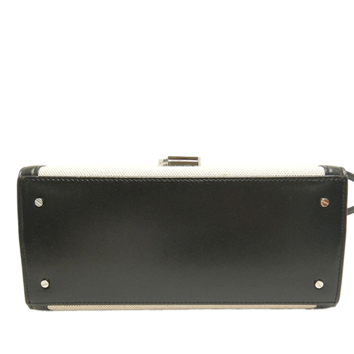 Saint Laurent Medium Toile Cassandra sac à anse supérieure