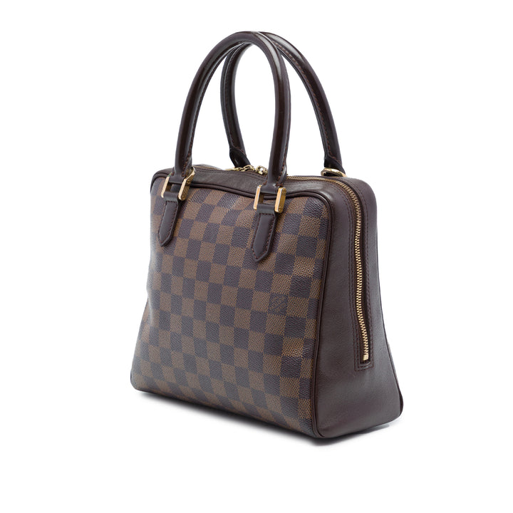 Louis Vuitton Sac à main Brera Damier Ébène Marron – vue 2 – GABY PARIS