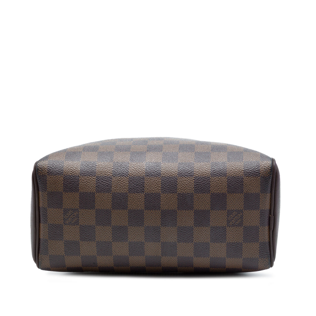 Louis Vuitton Sac à main Brera Damier Ébène Marron – vue 3 – GABY PARIS