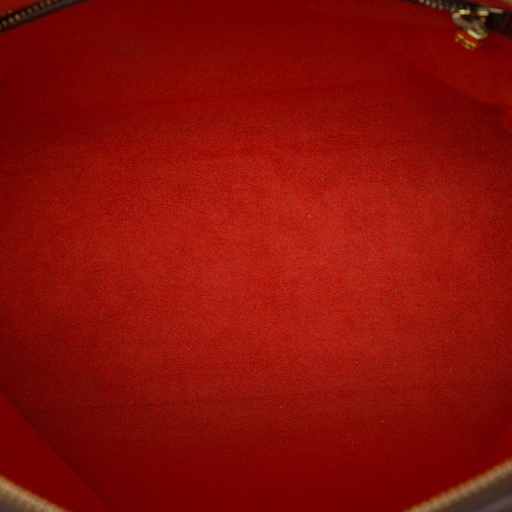 Louis Vuitton Sac à main Brera Damier Ébène Marron – vue 4 – GABY PARIS
