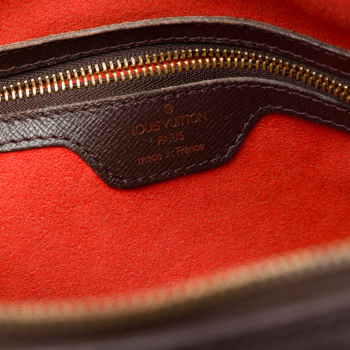 Louis Vuitton Sac à main Brera Damier Ébène Marron – vue 5 – GABY PARIS