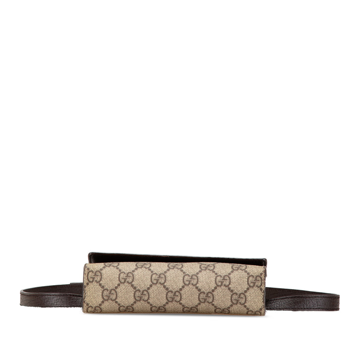 GG Supreme Belt Bag Brown - Gaby Paris