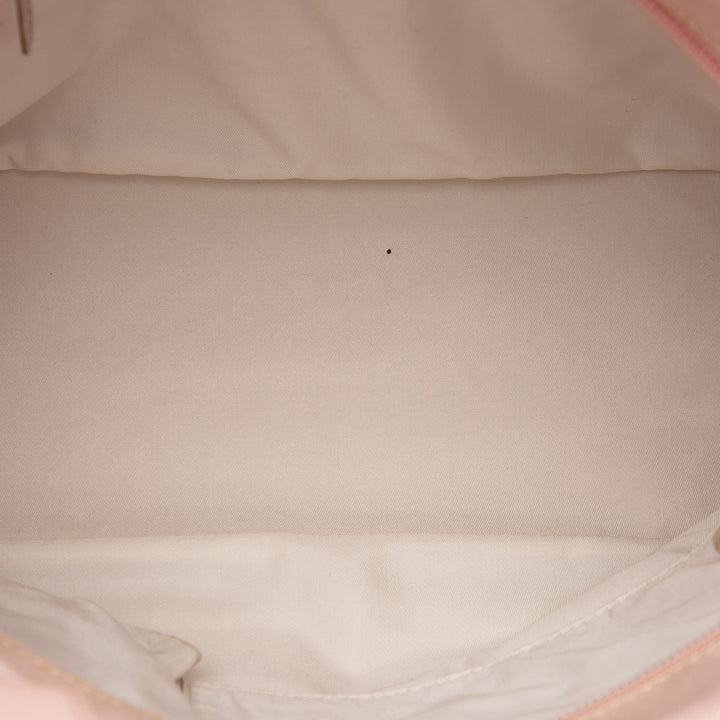 Chanel Small Matelassé Toile Paris Biarritz Cabas