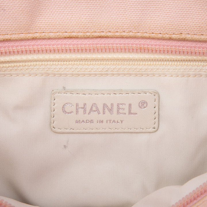 Chanel Small Matelassé Toile Paris Biarritz Cabas