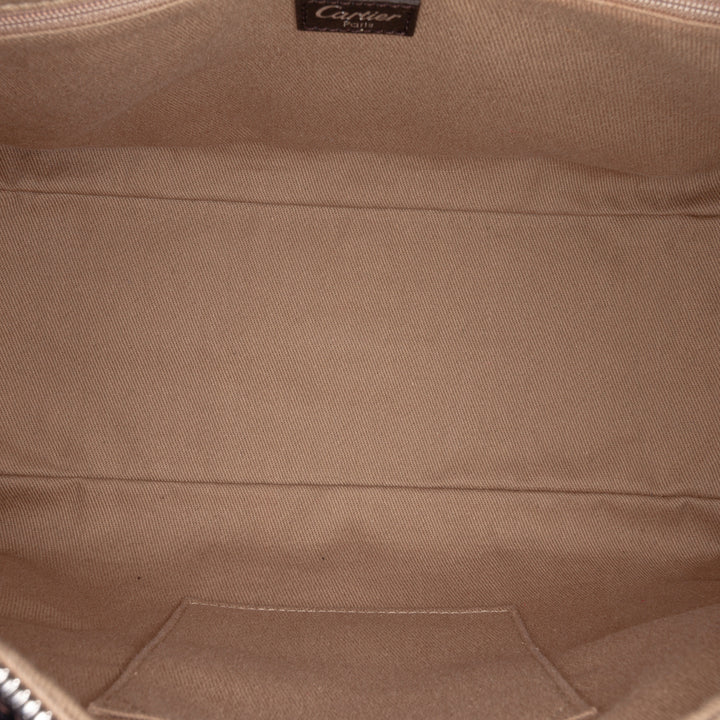 grainé Marcello de Cartier Sac bowling Cuir de veau grainé Noir