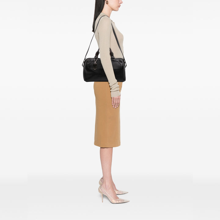 grainé Marcello de Cartier Sac bowling Cuir de veau grainé Noir