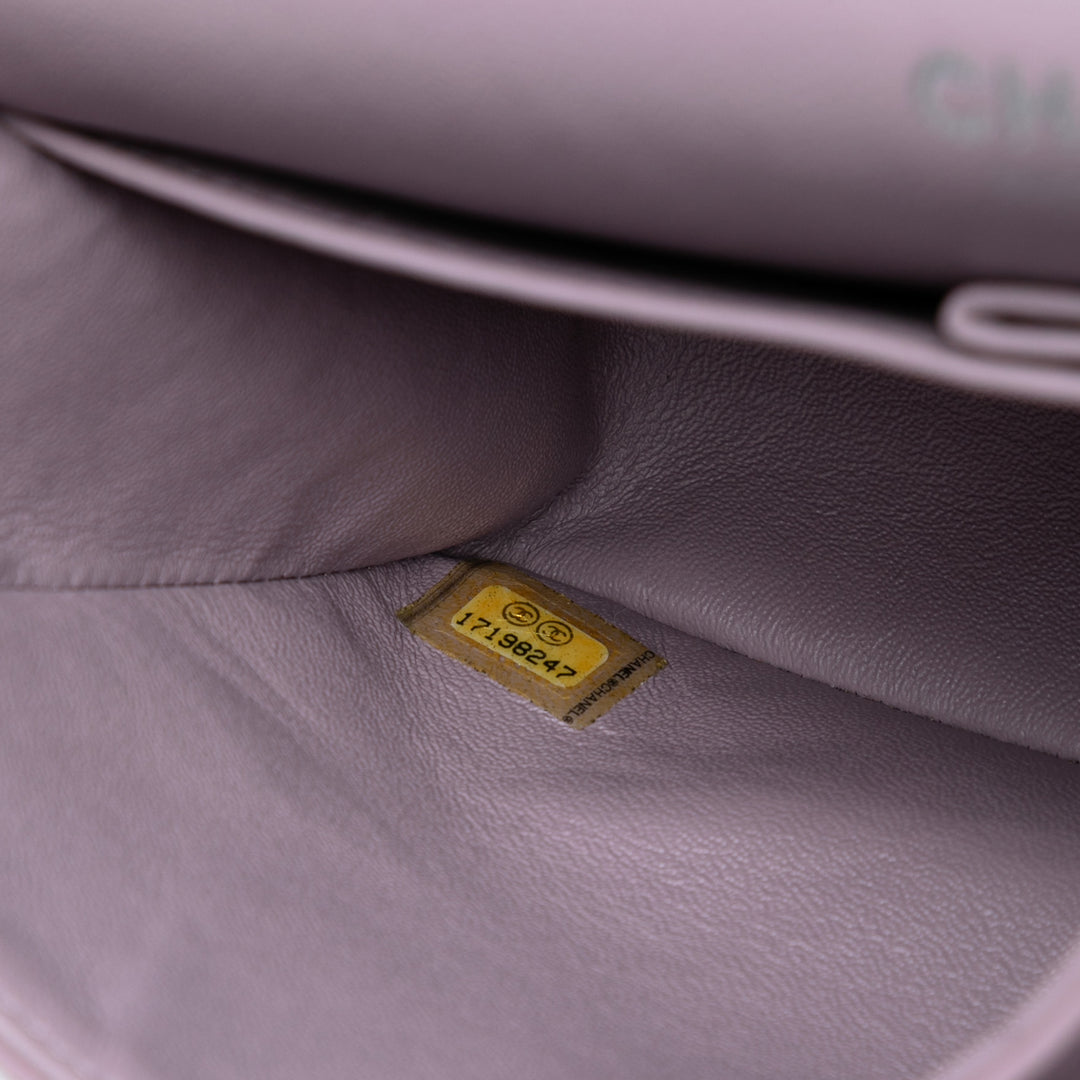 Chanel Medium Classic Cuir d’agneau Double rabat