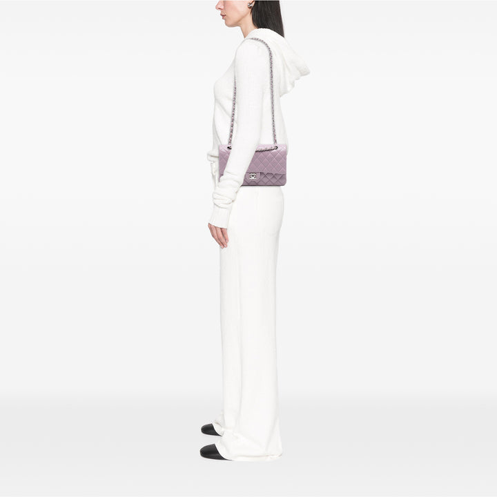 Chanel Medium Classic Cuir d’agneau Double rabat