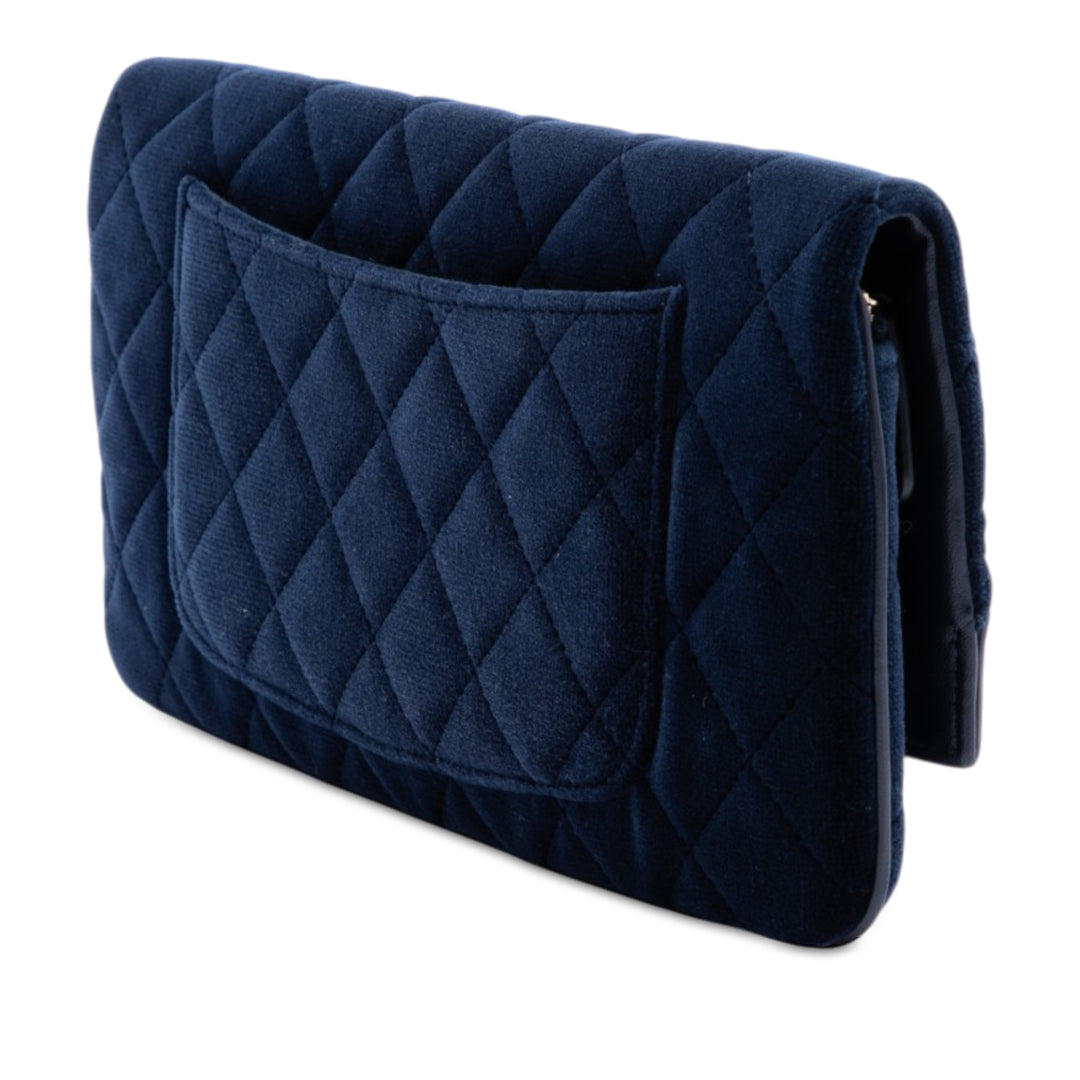 Matelassé 31 Pochette Petit Bleu