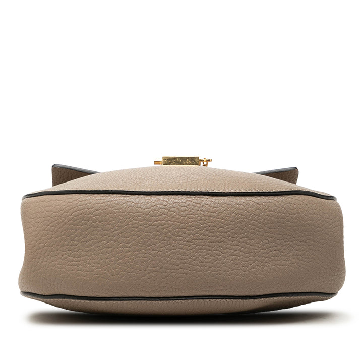 grainé Drew Sac Petit Cuir de veau grainé Marron