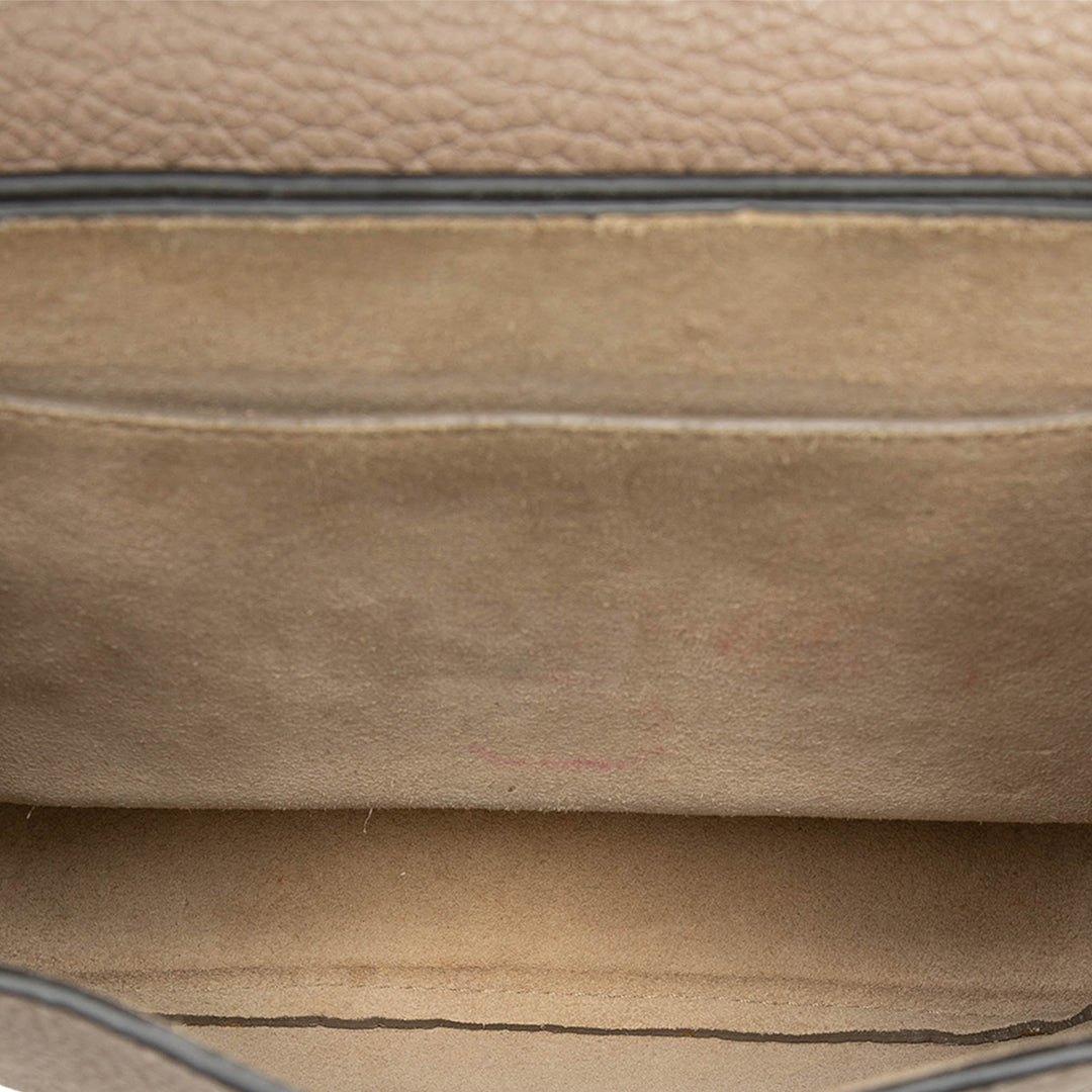 grainé Drew Sac Petit Cuir de veau grainé Marron