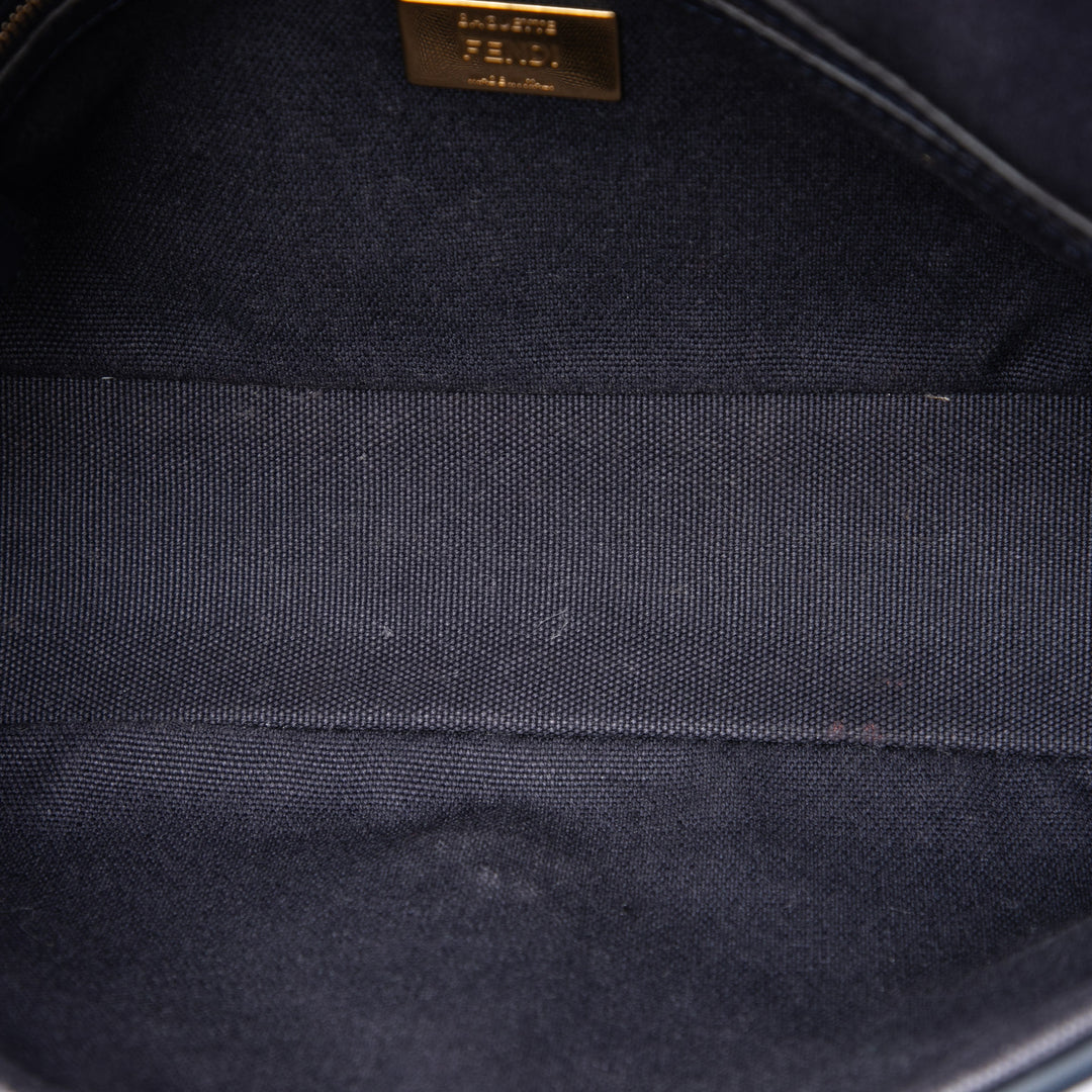 Fendi Zucca brodé Toile Baguette Sac