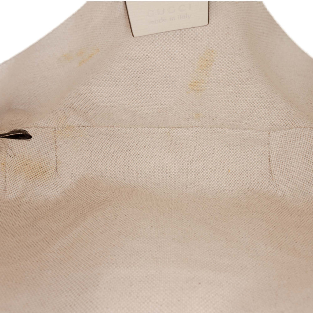 Gucci Small GG Supreme Web Horsebit 1955 Sac porté croisé
