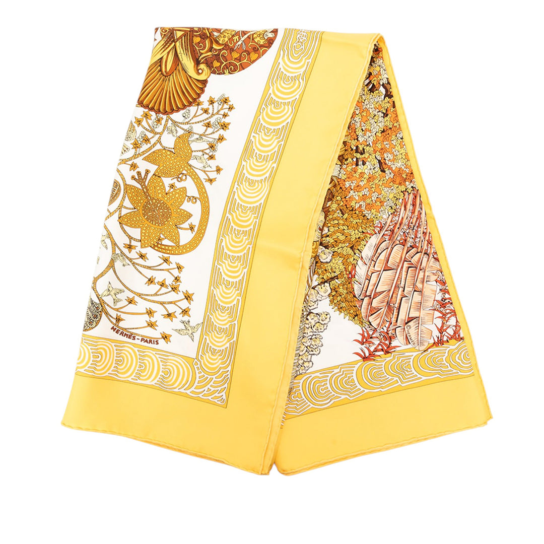 Hermès Les Legendes de l Arbre Foulard 90 Soie