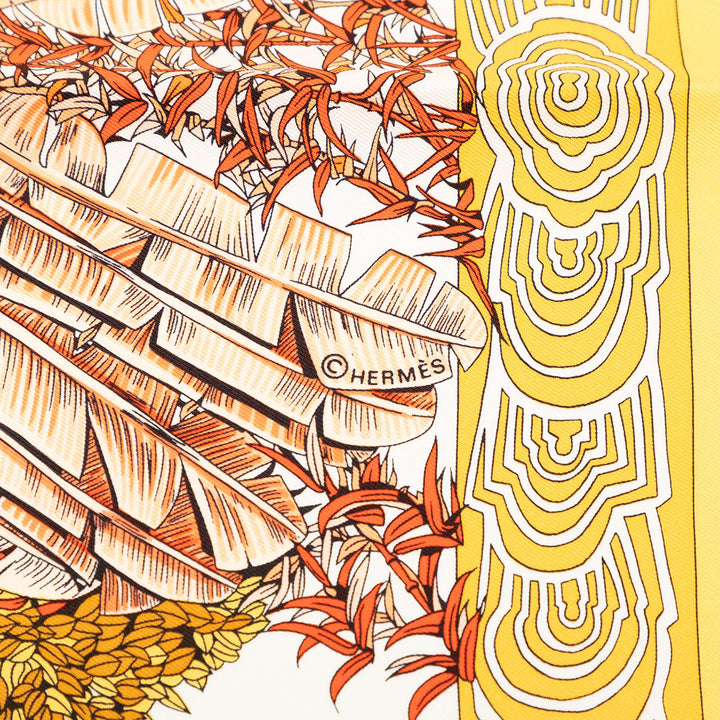 Hermès Les Legendes de l Arbre Foulard 90 Soie