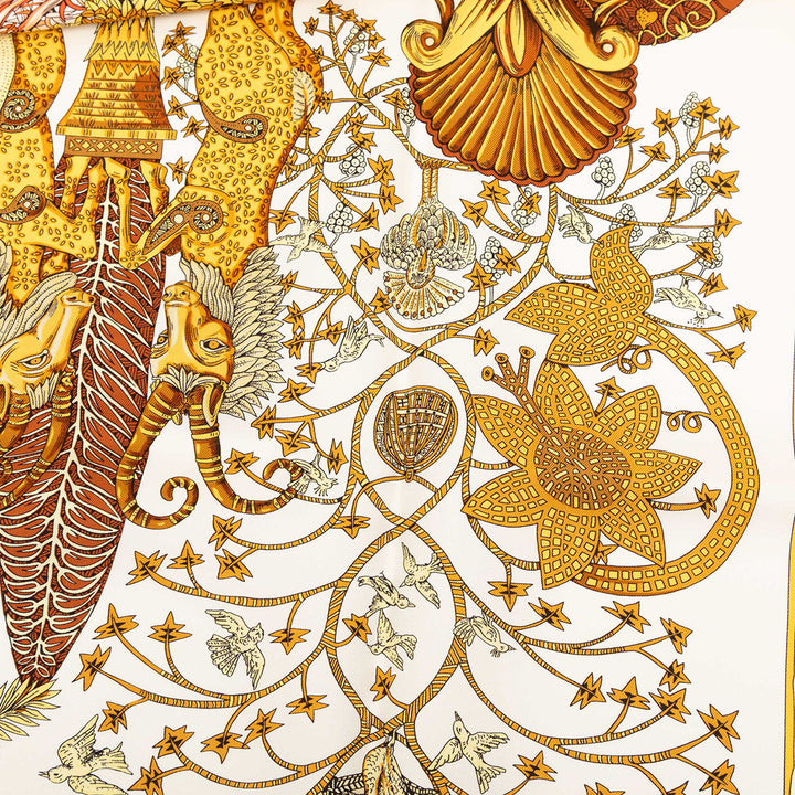 Hermès Les Legendes de l Arbre Foulard 90 Soie