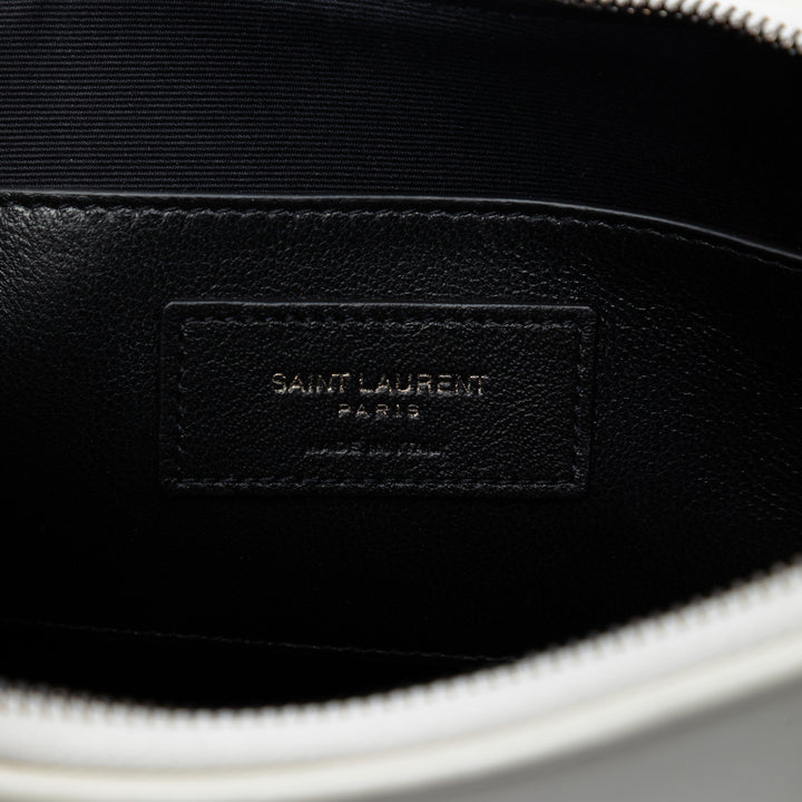 Saint Laurent Cuir Monogram Heart Pompon Sac porté croisé