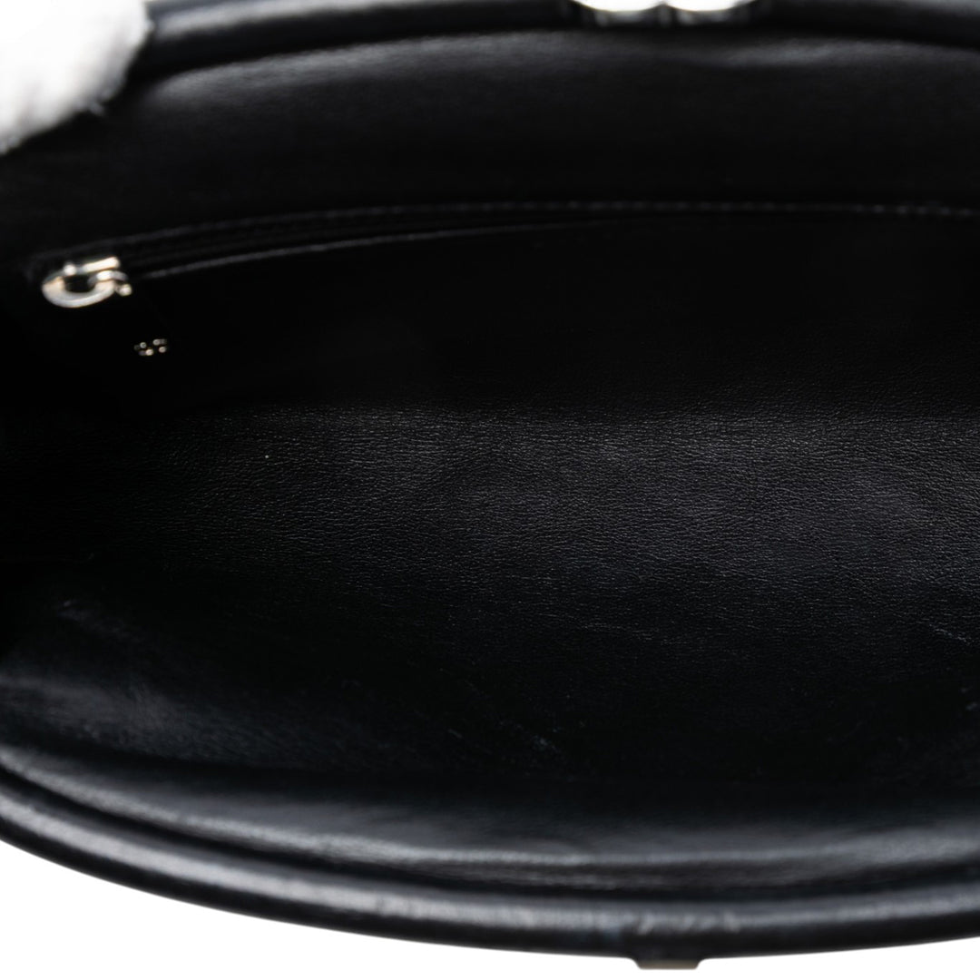 Chanel Matelassé Cuir d’agneau Timeless Kisslock Pochette