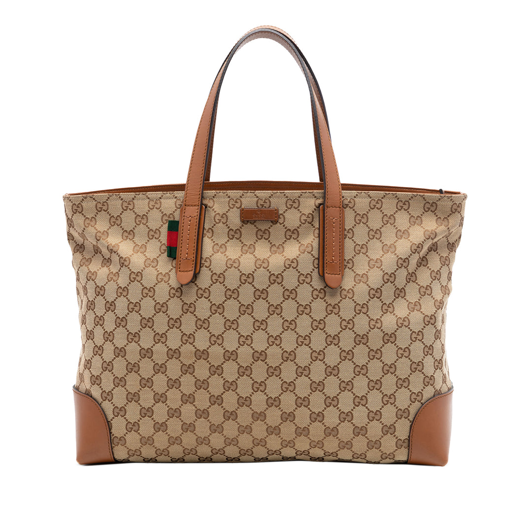 Gucci GG Toile Web Cabas