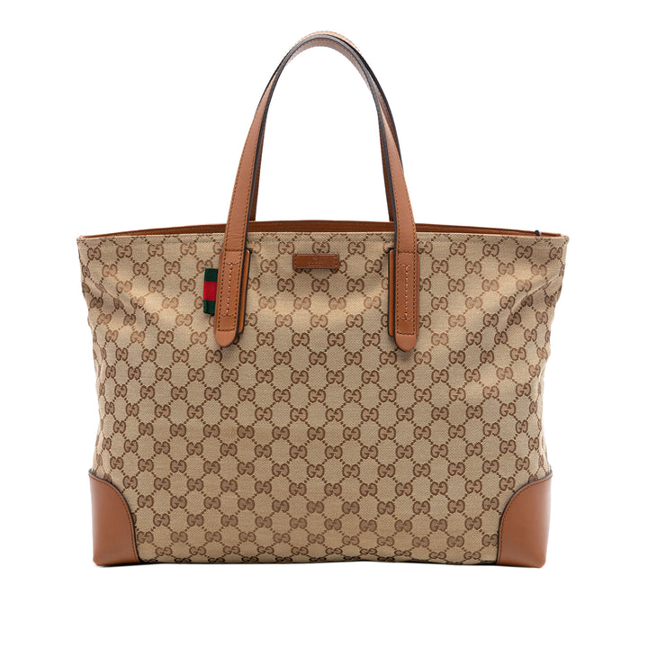 Gucci GG Toile Web Cabas