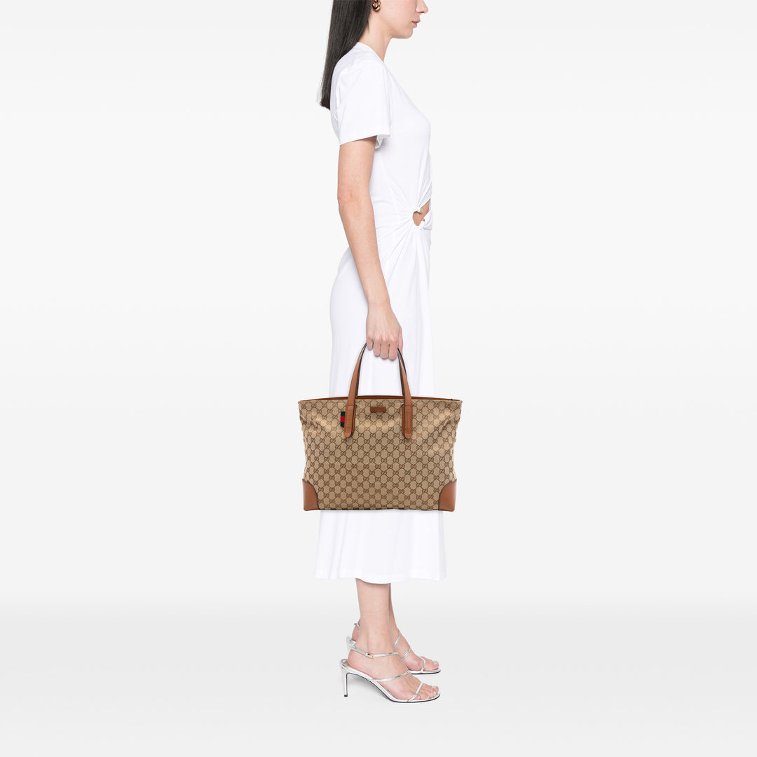 Gucci GG Toile Web Cabas