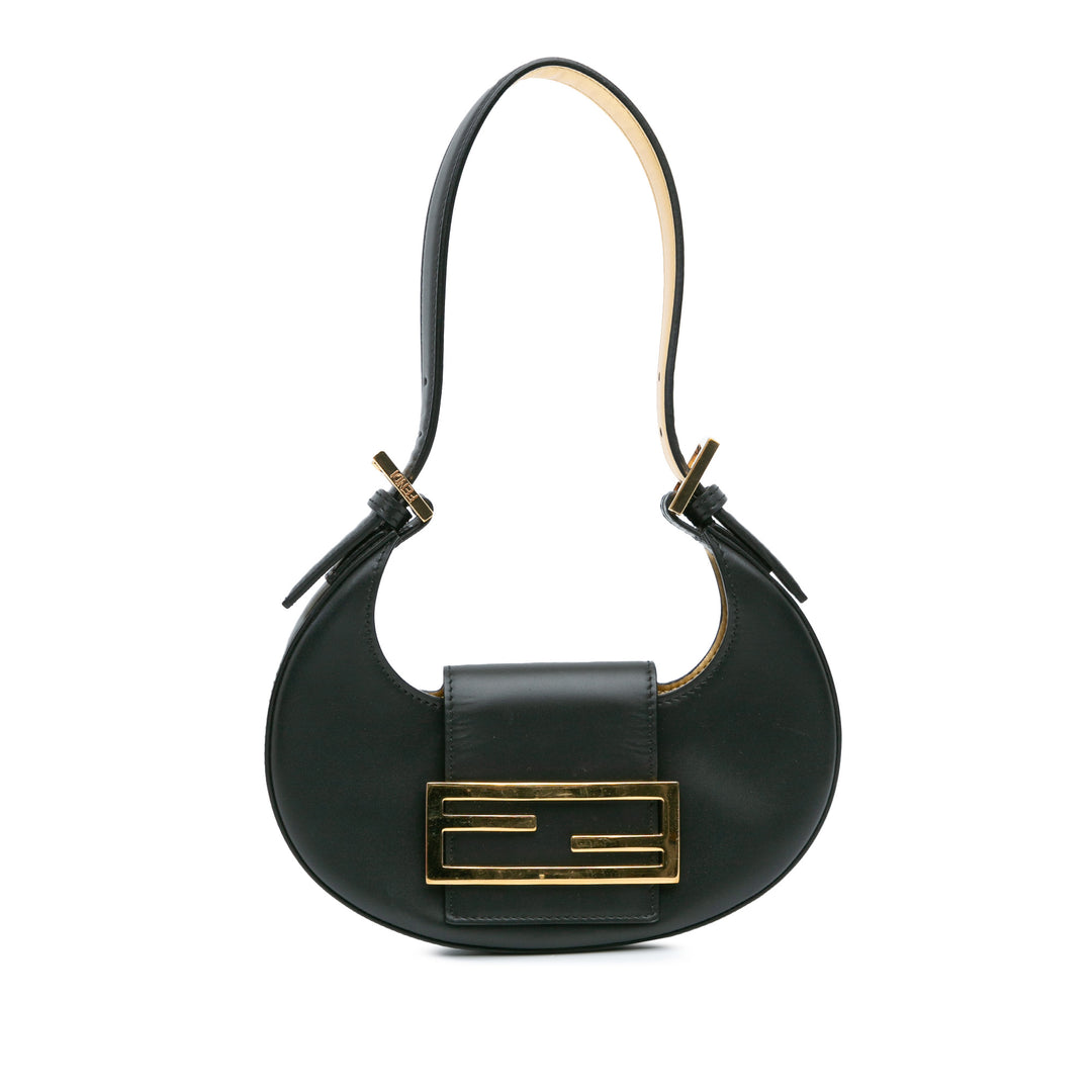 Fendi Mini Cuir Cookie Hobo