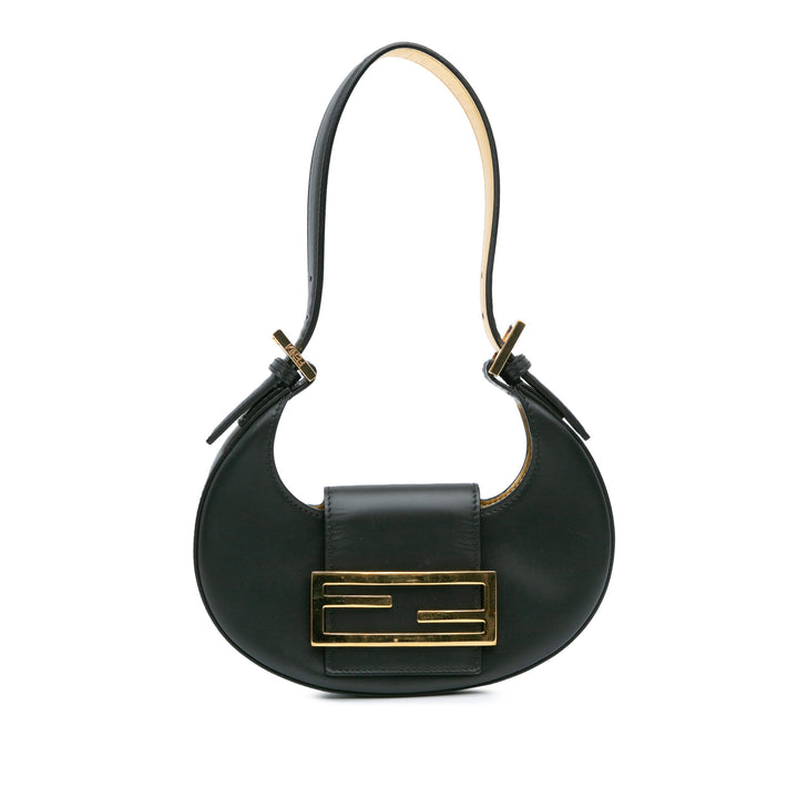 Fendi Mini Cuir Cookie Hobo