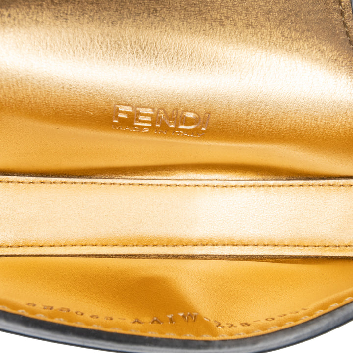 Fendi Mini Cuir Cookie Hobo