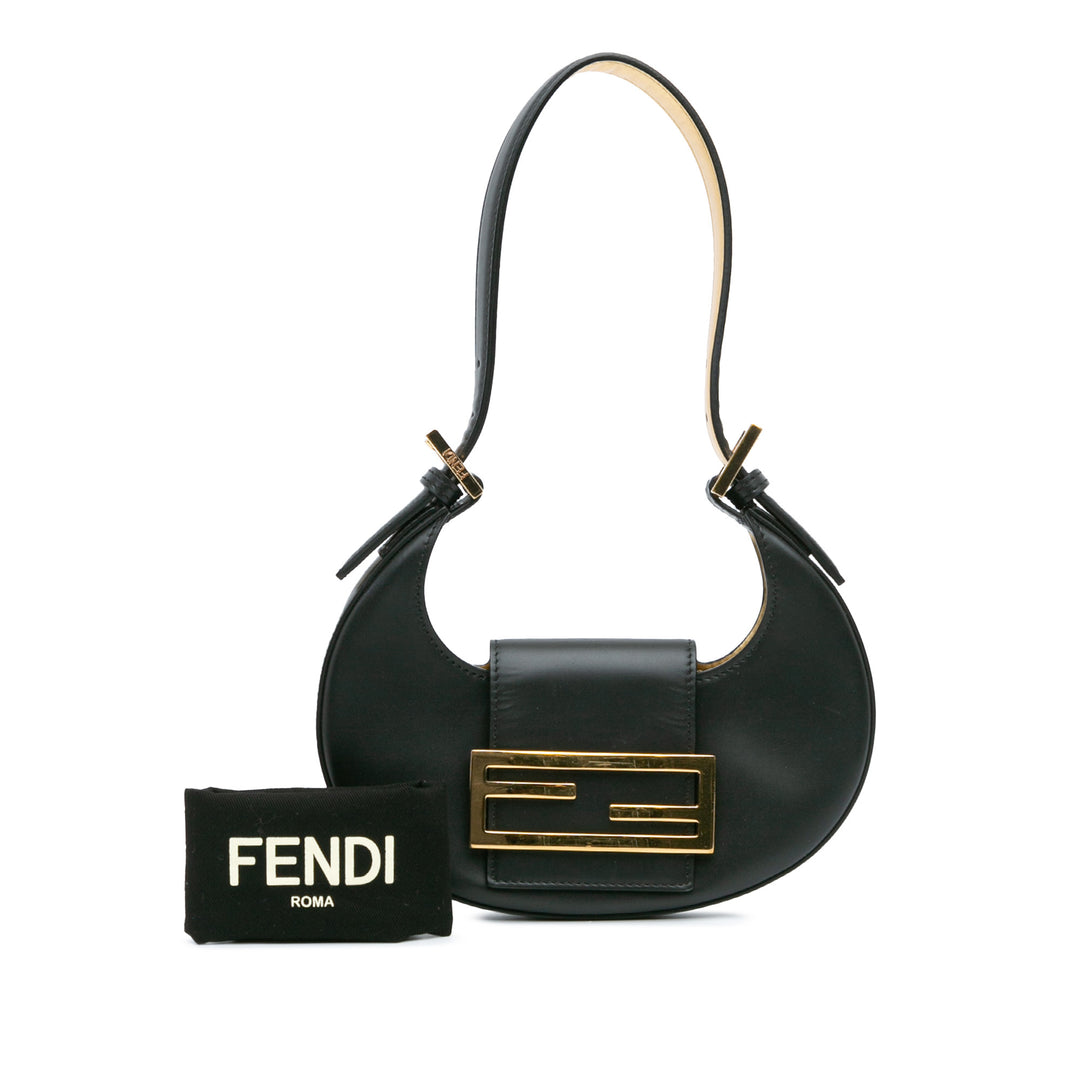 Fendi Mini Cuir Cookie Hobo