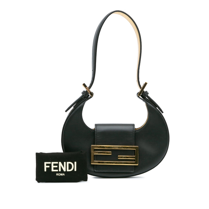Fendi Mini Cuir Cookie Hobo