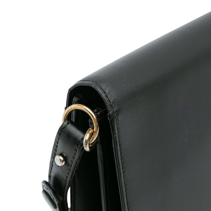 Saint Laurent Cuir Sac à main Noir – GABY PARIS Authentique