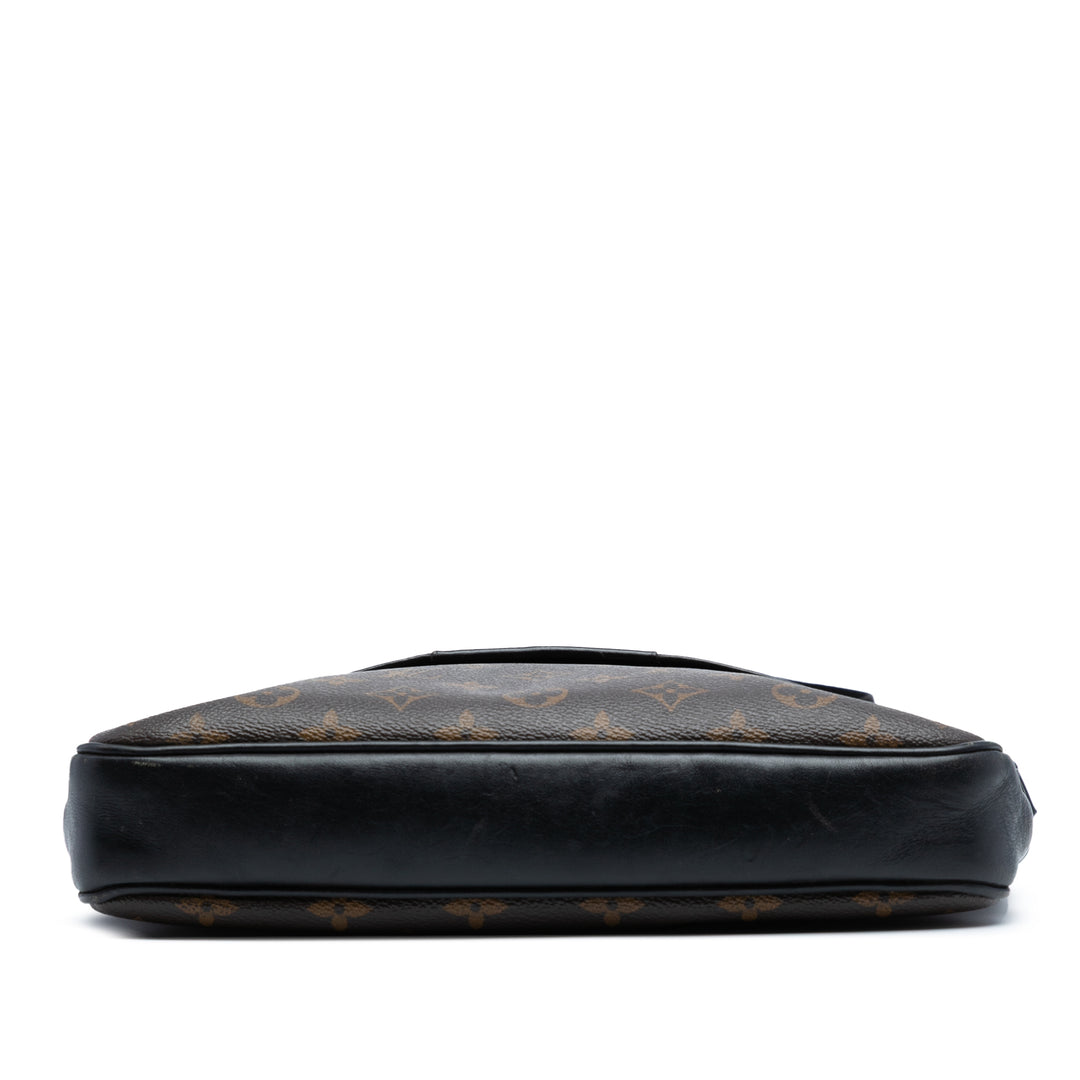 Louis Vuitton Monogram Macassar Bass MM